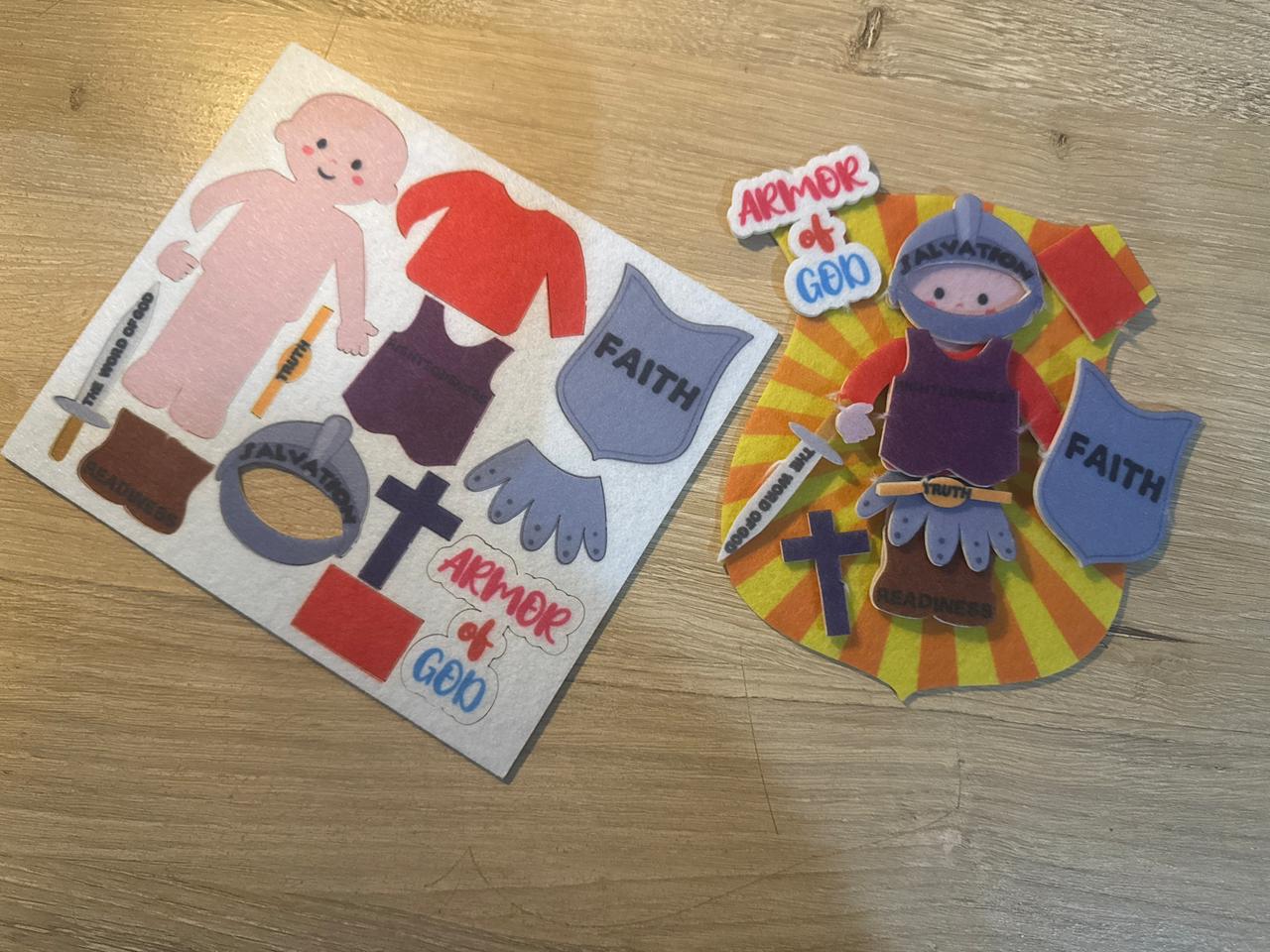 Full Armor of God Kids Activity