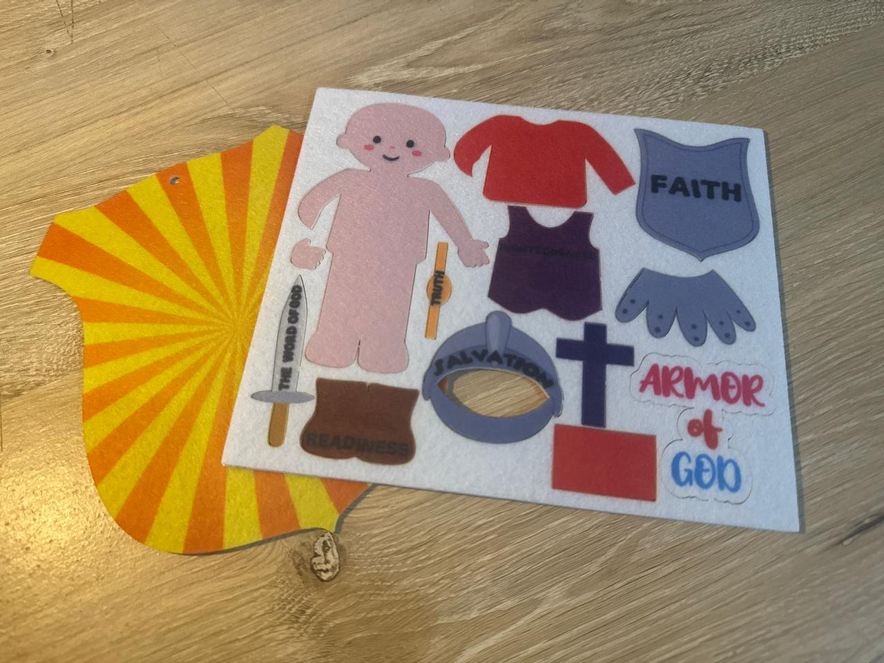 Full Armor of God Kids Activity